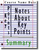 Cornell notes instructional diagram